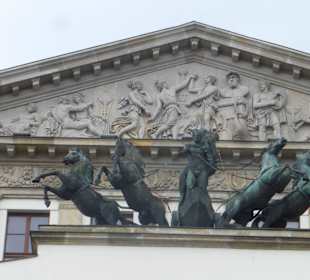 Die Quadriga - erst 2002 hinzugefügt