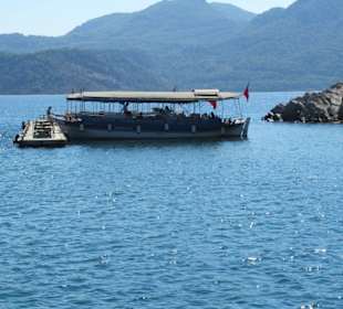 Umsteigepunkt in die kleinen Kanalboote