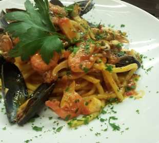 Bigoli freschi allo scoglio