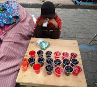 Samstag ist die ganze Stadt ein großer Markt