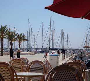 Blick auf die Marina - Hafen