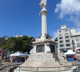 Statue des Cristobla Colón