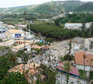 Blick Richtung Hafen