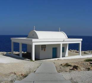 Kleine weiße Kirche