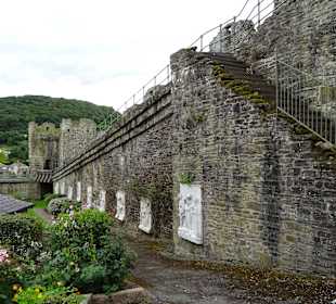 Stadtmauer von Conwy