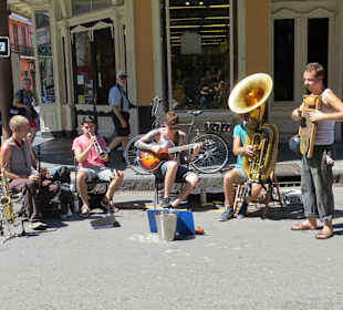 Straßen-Musik auf der Bourbon Street