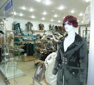 Einen Blick in die Boutique Marla