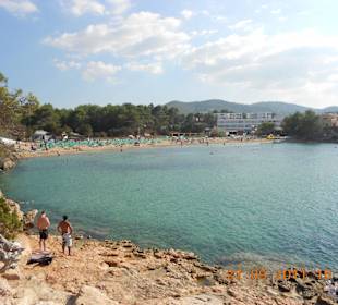Bucht mit unserem Strand