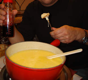 Leckeres Fondue (Fromage)