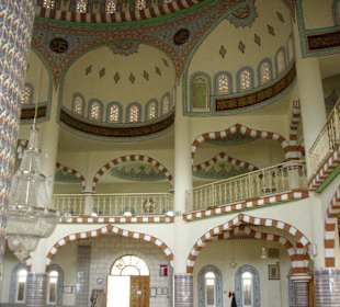 In der Moschee von Side