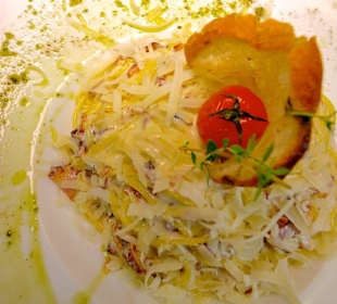 Leckere Pasta Carbonara aus unserer Küche