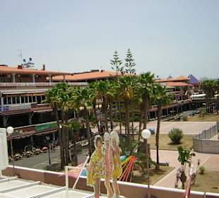 Blick von der oberen Etage