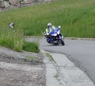 Schpne Strecke für Biker