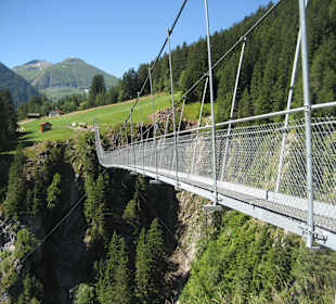 Hängebrücke in Holzgau