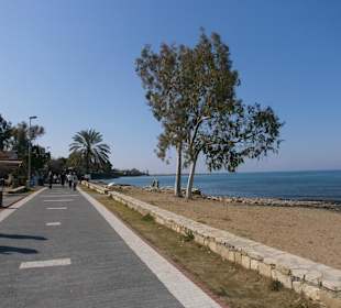Strandpromenade Richtung Side