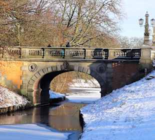 Winterspaziergang durch den Bürgerpark
