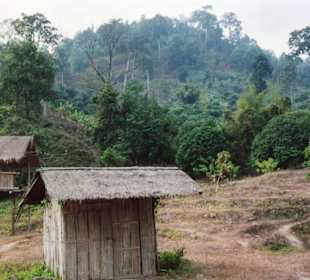 Landschaft um das Elefanten Camp nördlich von Chiang Mai