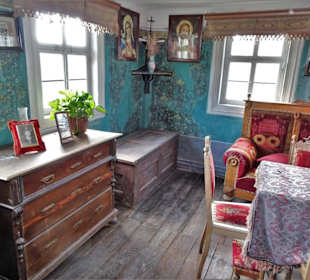 In historischen Räumen des Freilandmuseums