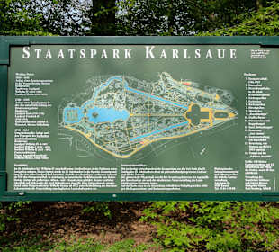 Übersichtsplan der Karlsaue