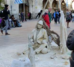 Bewegungslose Künstler