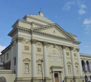 Die St. Anna Kirche Nähe Schlossplatz
