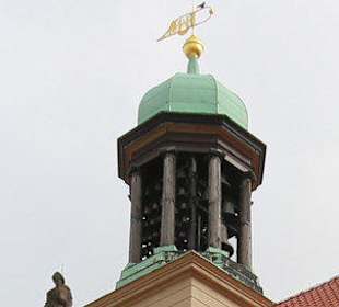 Glockenturm auf dem Alten Rathaus