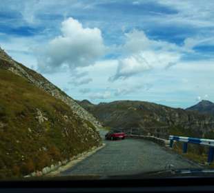 Abfahrt von der Hütte