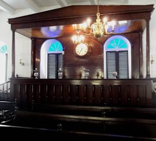 Blick in die Synagoge von Willemstad