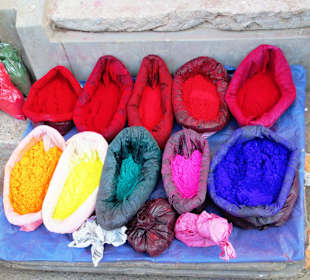 Bunte Farben