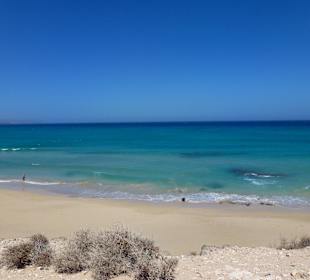 Am Strand von Costa Calma