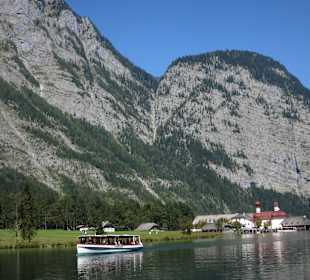 Rückfahrt nach St. Bartholomä