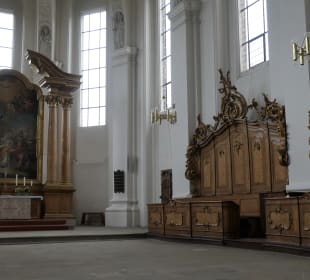 Die Stephanskirche in Bamberg auf dem Stephansberg
