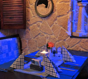 In den Gasträumen des Olympischen Feuers