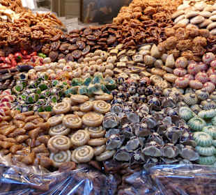 Djemaa el-Fna / Platz der Gaukler - Süßigkeiten