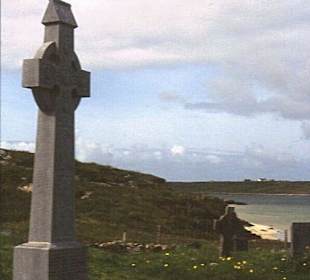 Der Friedhof auf Omey Island