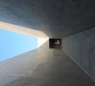 Przejście pomniędzy atriami.