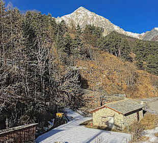 Sestriere Skigebiet  aus dem Lift; 2016 kaum Schnee
