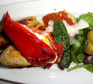 Gemischte warme Vorspeisen