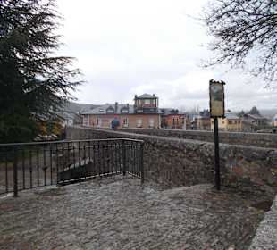 Ortseingang Ponferrada, Jakobsweg, Camino 