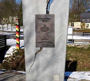 Gedenkstein für Helmut Kohl