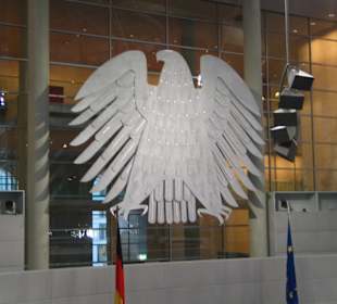 Plenarsaal von hinten