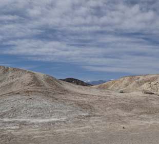 Von oben Blick auf den Zabriskie Point