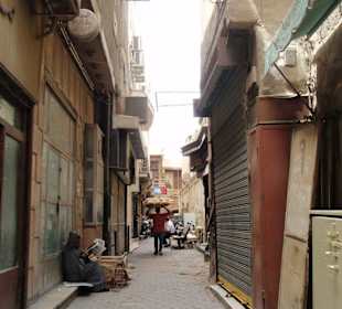 Die Gassen des Bazars