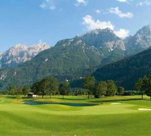 Dolomitengolf in der Nähe des Michelerhofs