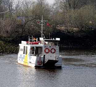 Kurs auf die Anlegestelle