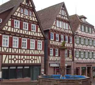 Marktplatz mit Geburtshaus