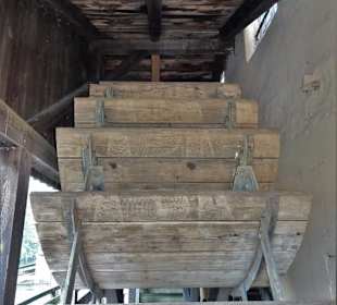 Wasserrad des Eisenhammerwerkes