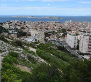 Treppe zur Notre Dame de la Garde