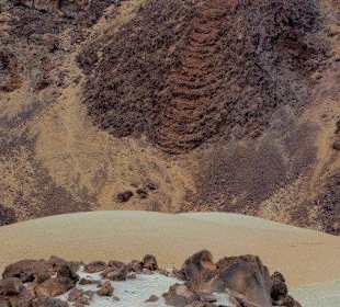 Stricklava über dem Lavasand