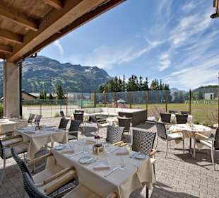 Terrasse Chesa al Parc